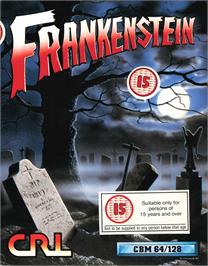 Box cover for Frankenstein (CRL) on the Commodore 64.