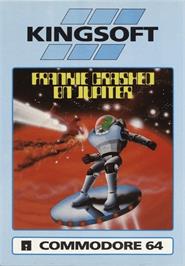 Box cover for Frankie Crashed On Jupiter on the Commodore 64.