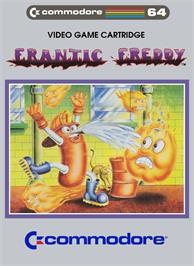 Box cover for Frantic Freddy on the Commodore 64.