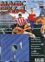 Box cover for Fred's In Troubles on the Commodore 64.