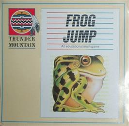 Box cover for Frog Jump on the Commodore 64.