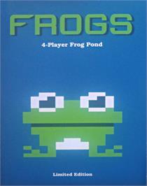 Box cover for Frogs on the Commodore 64.