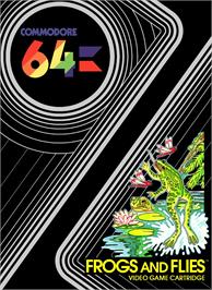 Box cover for Frogs And Flies 64 on the Commodore 64.