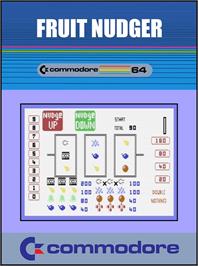 Box cover for Fruit Nudger on the Commodore 64.