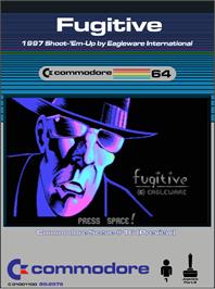 Box cover for Fugitive on the Commodore 64.