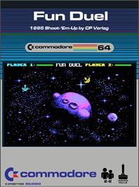Box cover for Fun Duel on the Commodore 64.