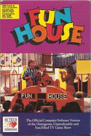 Box cover for Fun House (1989) on the Commodore 64.