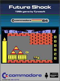 Box cover for Future Shock (Preview) on the Commodore 64.
