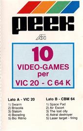 Box cover for G-force on the Commodore 64.