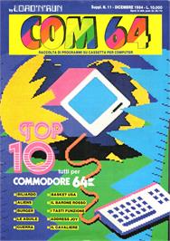 Box cover for Galaga (Henrik Wening) on the Commodore 64.