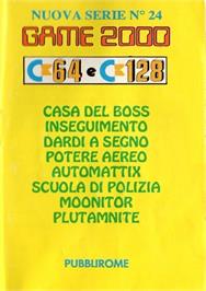 Box cover for Galaxia 7 on the Commodore 64.