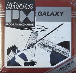 Box cover for Galaxy! (Loadstar) on the Commodore 64.