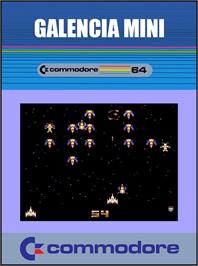 Box cover for Galencia Mini on the Commodore 64.