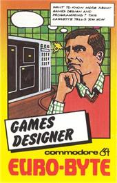 Box cover for Games Designer on the Commodore 64.