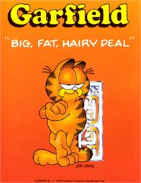 Box cover for Garfield: Big, Fat, Hairy Deal on the Commodore 64.