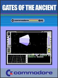 Box cover for Gates Of The Ancient on the Commodore 64.
