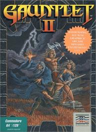 Box cover for Gauntlet 2 on the Commodore 64.