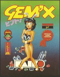 Box cover for Gem'X on the Commodore 64.