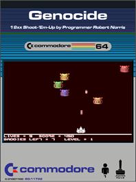Box cover for Genocide (Preview - 1995) on the Commodore 64.