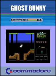 Box cover for Ghost Bunny on the Commodore 64.