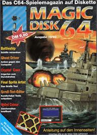 Box cover for Ghost Driver on the Commodore 64.