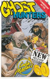 Box cover for Ghost Hunters on the Commodore 64.