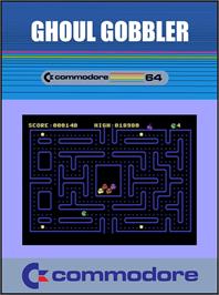 Box cover for Ghoul Gobbler on the Commodore 64.