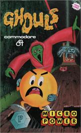 Box cover for Ghouls on the Commodore 64.