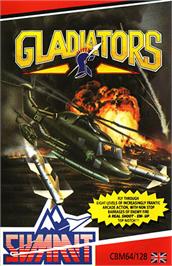 Box cover for Gladiators on the Commodore 64.