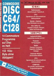 Box cover for Glocke Und Hammer on the Commodore 64.