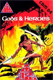 Box cover for Gods And Heroes on the Commodore 64.