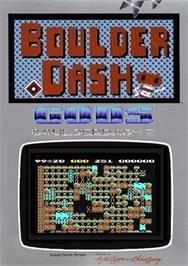 Box cover for Gods Boulder Dash 2 on the Commodore 64.
