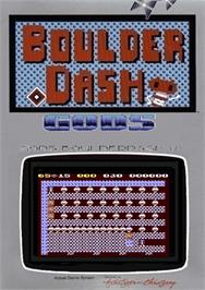 Box cover for Gods Boulder Dash 3 on the Commodore 64.