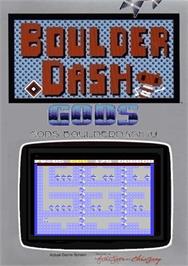 Box cover for Gods Boulder Dash 4 on the Commodore 64.