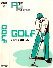 Box cover for Golf (Creative Computing) on the Commodore 64.
