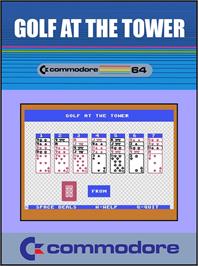 Box cover for Golf At The Tower on the Commodore 64.