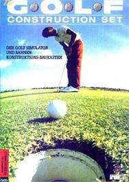 Box cover for Golf Construction Set on the Commodore 64.