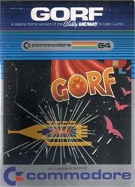 Box cover for Gorf (MAX) on the Commodore 64.