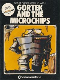 Box cover for Gortek And The Microchips on the Commodore 64.