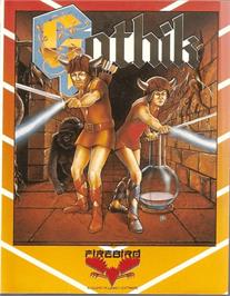 Box cover for Gothik on the Commodore 64.