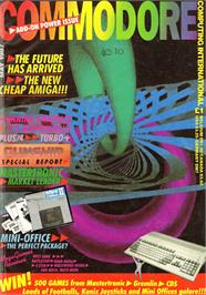 Box cover for Grabber on the Commodore 64.