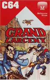 Box cover for Grand Larceny on the Commodore 64.