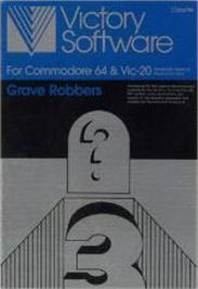 Box cover for Grave Robbers on the Commodore 64.