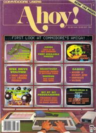 Box cover for Gravinauts on the Commodore 64.