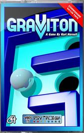 Box cover for Graviton on the Commodore 64.