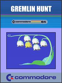 Box cover for Gremlin Hunt on the Commodore 64.