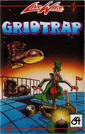 Box cover for Gridtrap on the Commodore 64.