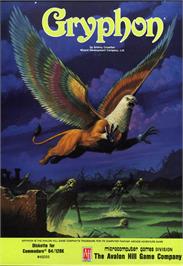 Box cover for Gryphon on the Commodore 64.