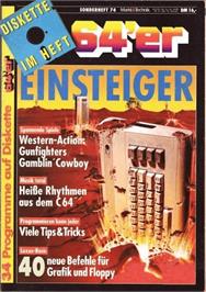 Box cover for Gunfighters (Markt & Technik) on the Commodore 64.