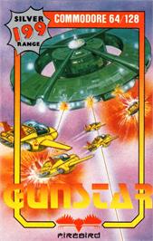 Box cover for Gunstar on the Commodore 64.